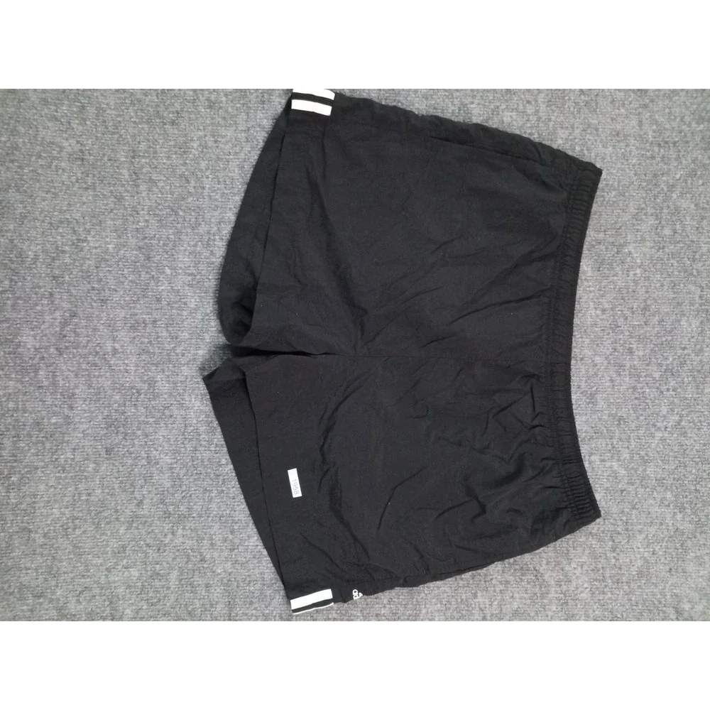 Adidas Black Athletic Running Shorts Men's Large Lightweight Lined Activewear